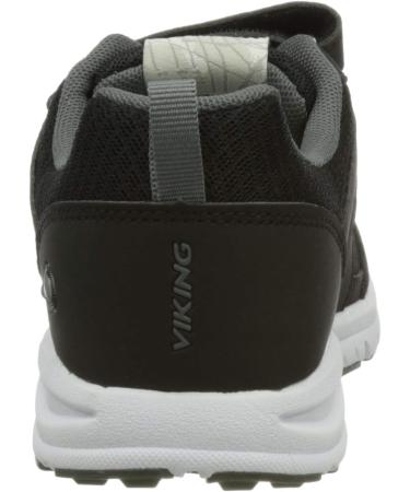 Viking Unisex Kids Odda Walking Shoe 35 EU - Black Charcoal | Comfortable & Durable Footwear for Adventurous Kids - Buy Online on GoSupps.com