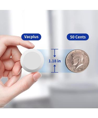 Vacplus Toilet Bowl Cleaner Tablets - 20 Pack | Automatic Bleach Toilet Bowl Cleaners | Deodorizing & Descaling Household Cleaners | Removes Tough Stains - Buy Online on GoSupps.com
