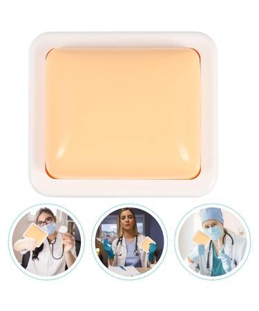 Baluue 3 PCS Intramuscular Injection Training Pad Set - Silicone Human Skin Trainer 8X7.5CM - Pack of 3 - Buy Online on GoSupps.com