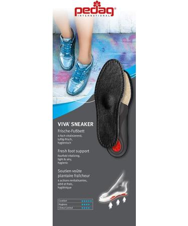 Buy Pedag Viva Sneaker Black Cotton Insoles 47 EU - Comfortable International Shipping - Buy Online on GoSupps.com