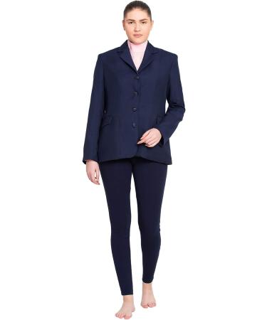 TuffRider Women's Regular Starter Show Coat 10 Navy - Elegant Equestrian Apparel - Buy Online on GoSupps.com
