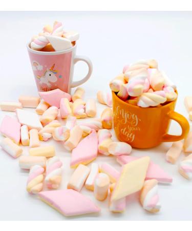 Mr. Mallo Marshmallow Pointed Bag | Colorful Foam Sugar Mix for Birthdays & Carnival Parties | 12x250g with Clip Closure - Perfect for Celebrations - Buy Online on GoSupps.com