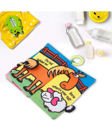Shop Baby Book Toys | Early Educational Animal Sensory Cloth Books | Interactive Soft Books for Babies - Buy Online on GoSupps.com