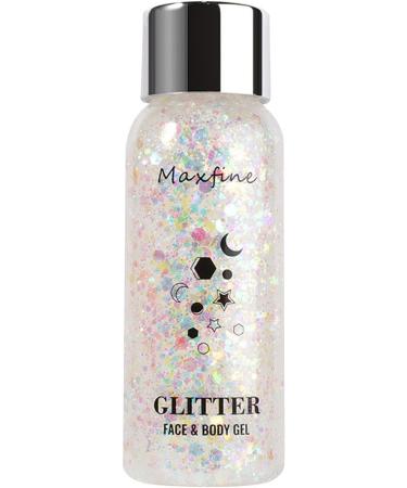  bellv Liquid glitter eyeshadow - Glitter body gel - Quick drying - Coarse glitter for eye hair and lips - Sparkling holographic gel for women Bellv - Buy Online on GoSupps.com