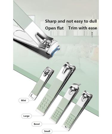 12-Piece Professional Nail Clipper Pedicure Set with Travel Case - Ideal Gift for Men, Women, Family & Friends - Green - Buy Online on GoSupps.com