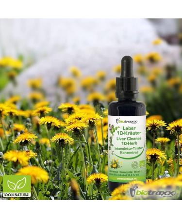 Biotraxx Liver 10-Herb Formula Intensive Plant-Based Detox for Liver & Gallbladder Cleansing | International Shipping - Buy Online on GoSupps.com