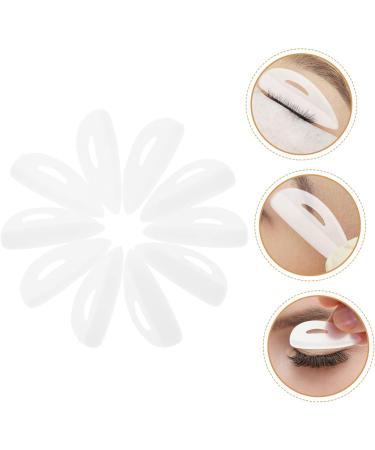 FRCOLOR 30 Pairs Eyelash Pad Eyelashes Mats Silicone Eyelash Pads Eyelash Perming Pad Lash Lift Silicone Pads Lash Lift Rods Extension Pad Silica Gel Curly White - Buy Online on GoSupps.com