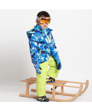 HOTIAN Boys Ski Jacket and Pants Set - Windproof & Waterproof Kids Snow Suit - Winter Coats Ski Suit Style23 14 - Buy Online on GoSupps.com