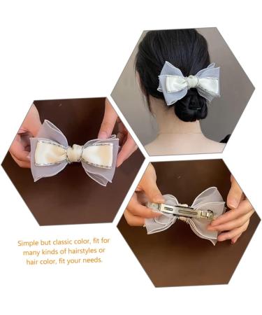 minkissy Accessories Fabric Butterfly Hair Clip Bowknot Barrette Hair Bows for womens hair accessories black bows womens hair clips women hair clips white s woman South Korea Hair - Buy Online on GoSupps.com