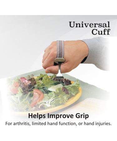 2 pcs Universal Cuff Holds Utensils or Writing Aids for Elderly or Individuals with Weak Grip - Buy Online on GoSupps.com
