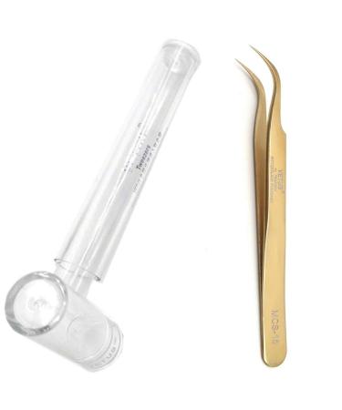 Vetus Eyelash Tweezers Set for Extensions & Volume Technique - 4x MCS-12 to MCS-19 | Premium Grey Tweezers for Precision Application - International Shipping Available - Buy Online on GoSupps.com