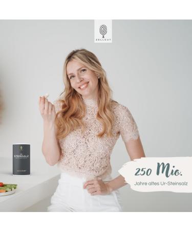 Stone salt - 100% German rock salt (natural untreated) - natural - from the German virgin sea free from the mold and bleach no iodine fluoride free - Buy Online on GoSupps.com