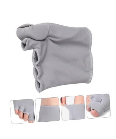 NOLITOY Foot Protector for Bunions - Hallux Strap Spacers & Big Bunion Splint | Orthotic Straightener - Light Grey 9.3x8.3cm - Buy Online on GoSupps.com