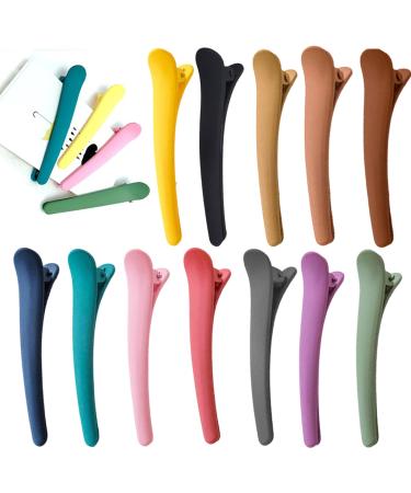 GFJFG 12 st hair clip hairdresser ladies hair clip hairdresser requirement small hair accessories for girls colorful hair clips hair clips compartment clips hair clips