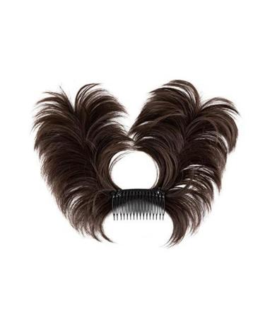 Hair Bun Hairpiece for Women Messy Bun Hair Clip Easy-to-use Claw Clip Hairpiece Versatile Hairstyles Fluffy Wig for Thin or Thick Hair Hair Chignons(Dark Brown)