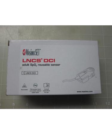Buy Masimo Set LNCS DCI 1863 Adult SpO2 Reusable Sensor T52018 - International Shipping Available - Buy Online on GoSupps.com
