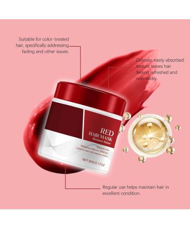 Red Hair Coverage Product Moisturizing Hair Red Color Repairing Conditioner Long Lasting Personal Care Products For Men Women Curly Style Dry Bathroom Home Travel Styl - Buy Online on GoSupps.com