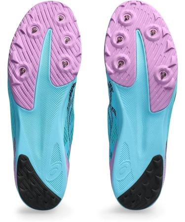 ASICS Resurgence XC Track & Field Shoes 12.5 Wide Women/11 Men - Aquarium/Black - Buy Online on GoSupps.com