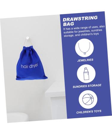 Healeved 3 Pcs Hair Dryer Storage Bag Hair Dryer Bag Green Fake Hair Edges Practical Storage Pouch Canvas - Buy Online on GoSupps.com