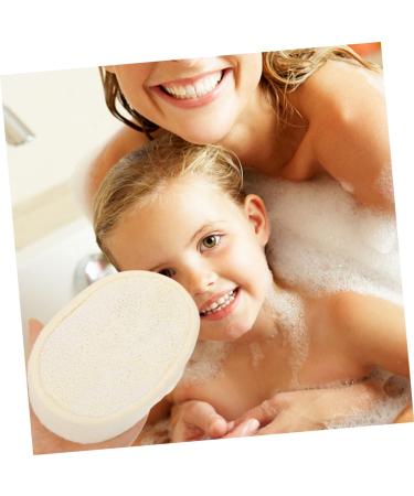 2 Sets Loofah Bath Towel Sponges - Portable Exfoliating Sponges for Spa Shower & Body Wash - Natural Cotton Scrub for Ultimate Clean - Buy Online on GoSupps.com