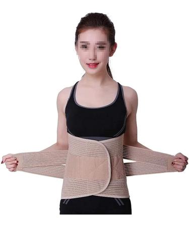 Adjustable Lumbar Support Belts | Relief for Back Pain Herniated Disc & Sciatica | Sexy Slimming Heating Belts in Beige - Buy Online on GoSupps.com