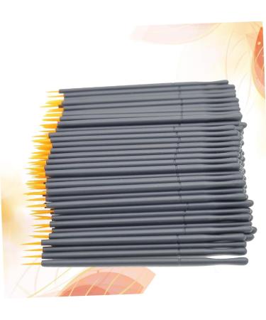Gogogmee Makeup Lip Gloss 100pcs Eyeshadow Liner Brush White Outfit Disposable Eyeliner Applicator Eye Shadow Brush Soft Head 15cmX10cm Orange - Buy Online on GoSupps.com