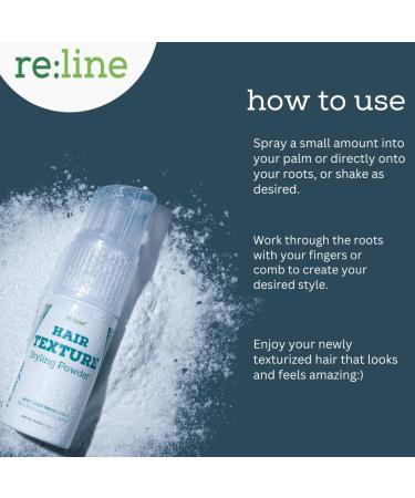 Natural Matte Hair Texture Styling Powder | Texturizing & Volumizing Spray for Men & Women - Perfect for Straight Curly & Wavy Hair - Buy Online on GoSupps.com