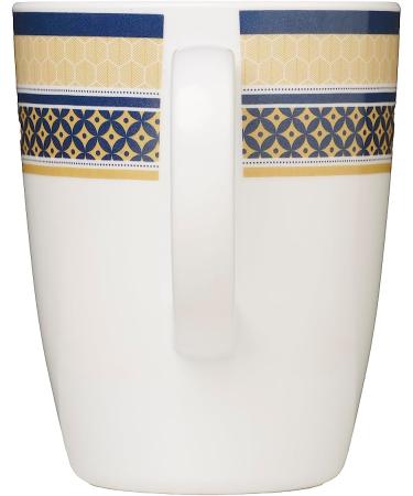 Rosa Lifestyle Two Handled Melamine Mug 400ml - Lightweight Daily Living Aid for Elderly with Tremors, Arthritis & Weak Grip (White) - Buy Online on GoSupps.com