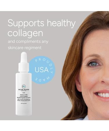 Rachel Moayer Luxe Vitamin C 20% Serum - Brightening Skin Corrector Dark Spot Remover for Face Anti-Aging Vitamin C Brightening Serum Aloe - Buy Online on GoSupps.com