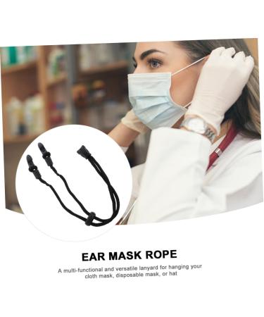 CLISPEED 3pcs Earrings & Mask Hook Ear Holder - Adjustable Plastic Rope Stand for Comfort & Versatility - International Shipping Available - Buy Online on GoSupps.com