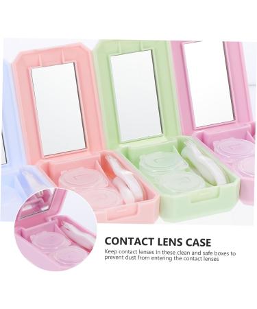 JECOMPRIS 12 Pack Contact Lens Containers - Durable Plastic Storage Case & Glass Travel Cases for Easy Lens Protection - Buy Online on GoSupps.com