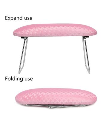 AORAEM Nail Arm Rest - Microfiber Leather Manicure Hand Pillow (Pink) - Buy Online on GoSupps.com