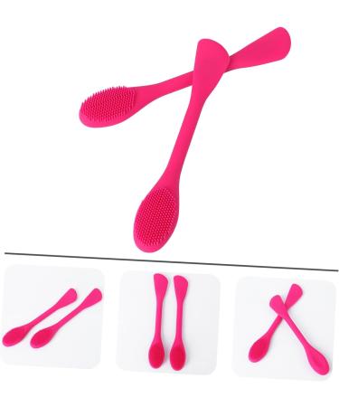 FRCOLOR 6 Pcs Silicone Facial Scrubber Facial Cleansing Brush Manual Scrubber Massager Silicone Cleaning Brush Facial Cleaning Brush Silicone Stick Double Head Cleasing Milk Rosyx3pcs 16.5*3cmx3pcs - Buy Online on GoSupps.com