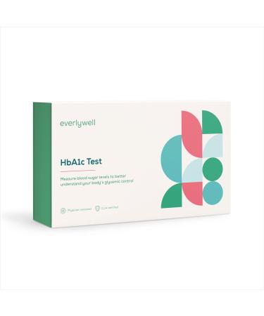 Everlywell HbA1c Test - at-Home Collection Kit Measures Hemoglobin A1c - Accurate Results from a CLIA-Certified Lab Within Days - Ages 18+