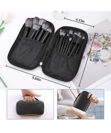 Buy Magefy Professional 22PC Makeup Brush Kit - Foundation & Eyeshadow Brushes with PU Leather Bag | International Shipping Available - Buy Online on GoSupps.com