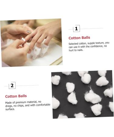Boules de Coton Dissolvant pour Vernis Ongles Gel 300 Pcs Taille Moyenne Coton Non Pelucheux Absorption lev e Usage Professionnel et Domestique Nettoyage Ongles - Buy Online on GoSupps.com