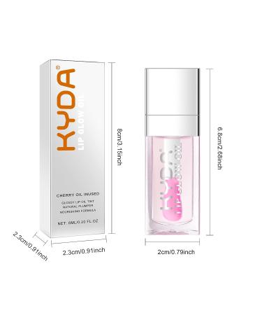 Ownest Beauty KYDA Hydrating Lip Glow Oil - Moisturizing & Plumping Lip Gloss for Lip Care - 2 Colors - Buy Online on GoSupps.com