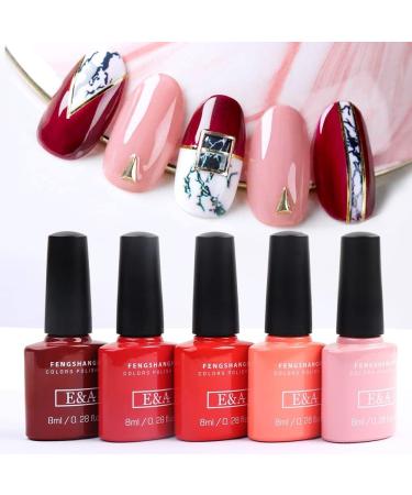 fengshangmei 8ml Nail Gel Long-Lasting Gelpolish UV and Led Permanent Enamels Professional Nail Art Gel Nail Polish - (Color: 008) - Buy Online on GoSupps.com