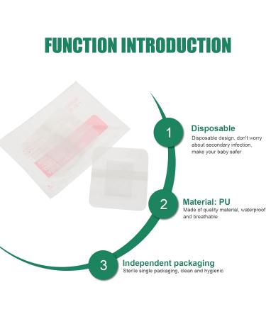 DOITOOL 10pcs Adhesive Belly Button Patches for Umbilical Cord - Easy Application - Buy Online on GoSupps.com