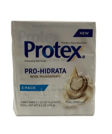 Protex Antibacterial Soap Jabon Macadamia 3 Bars