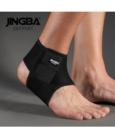 JINGBA Ankle Brace: Adjustable Athletics Tendon Wrap for Men & Women - One Size Fits All | Ankle Sleeve for Plantar Fasciitis & Achilles Support - Buy Online on GoSupps.com