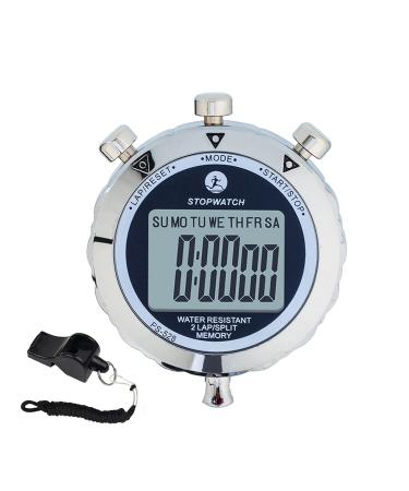 Rolilink Stopwatch Stop Watch for Sports Waterproof Stopwatches Timer for Sports and Competitions 2 Lap