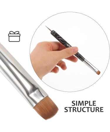 FOMIYES Nail Art Pen Nail Brush Double Head Nail Polish Brush Nail Dotting Pen Home Salon Nail Pen - Buy Online on GoSupps.com