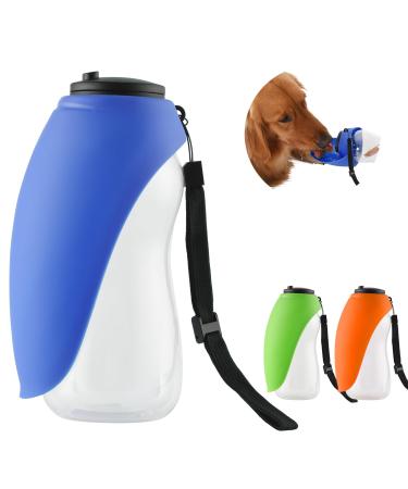 Large dog water bottle 24 ounces of practical dog water donors puppy travel water bowl portable pet water bottle |Spout -safe bottle perfect size for all dog breeds blue - Buy Online on GoSupps.com