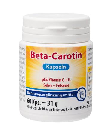 Pharma-Peter BETA CAROTIN + Vitamin C + E 60 capsules