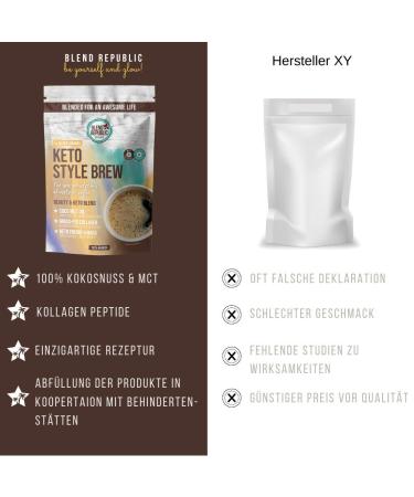 Collages Coffee Salted Caramel - Keto Coffee with 100% Arabica Collagen Peptides & MCT Oil | Low Carb Delight for Beauty - 220g (22 Cups) - Buy Online on GoSupps.com