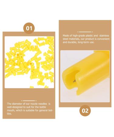 Beaupretty 400 Pcs Glue Bottle with Anti-blocking Needles for Eyelash Extensions - Essential Lash Supplies | International Shipping Available - Buy Online on GoSupps.com