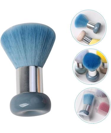 HONMEET Nail Cleaning Brush Nail Brush Nail Duster Nail Scrubber Nail Art Brush Manicure Brush Nail Scrub Brush Nail with Handle Nail Supplies Nail Dust Brush Corrugated Silk Nylon Wool - Buy Online on GoSupps.com