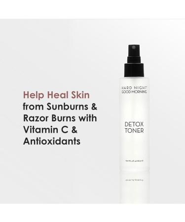 Detox Toner | pH Balance Heal Sunburn & Razor Burns | Vitamin C & Antioxidants | 4 fl oz - Shop Internationally - Buy Online on GoSupps.com