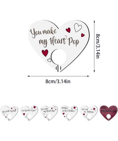 Skoulazeo Valentines Candy Cards - Heart Shape Valentines Day Cards for Candy Valentine Classroom Prizes Supplies for Boys Girls School Class Favors - Buy Online on GoSupps.com